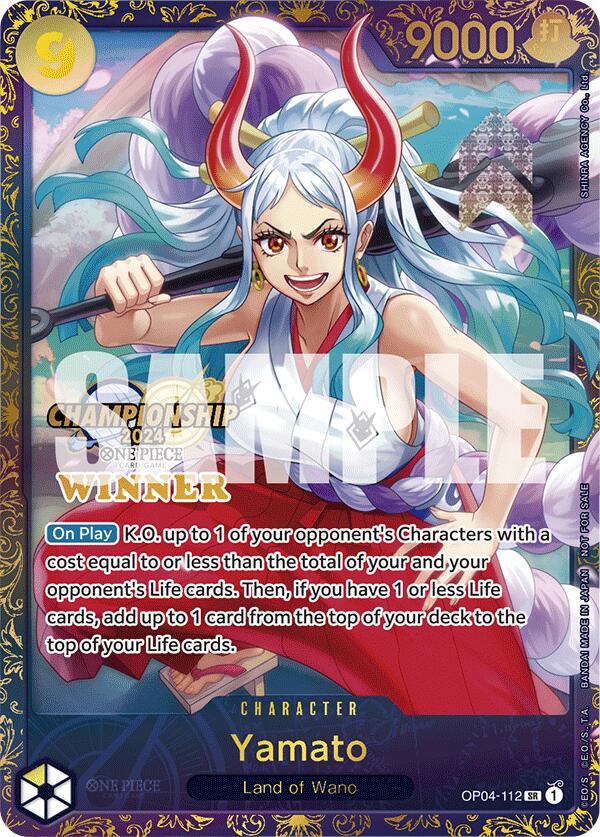 Yamato (Championship 2024 Finals Winner) [One Piece Promotion Cards] | Good Games North