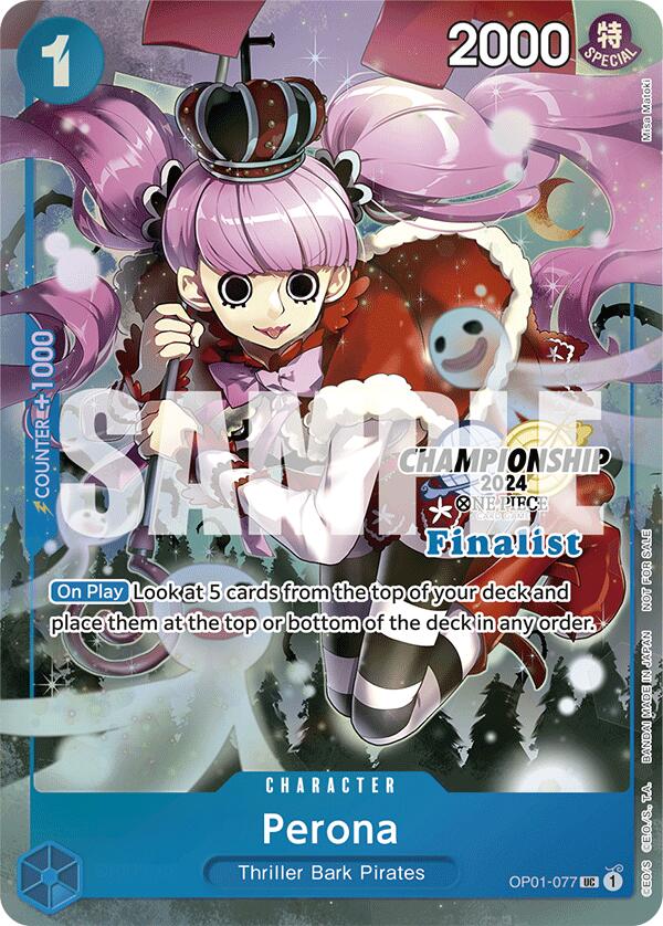 Perona (Championship 2024 Finalist Card Set) [One Piece Promotion Cards] | Good Games North