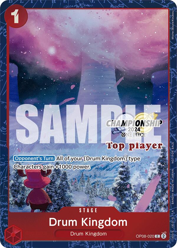 Drum Kingdom (Championship 2024 Top Player Pack) [One Piece Promotion Cards] | Good Games North