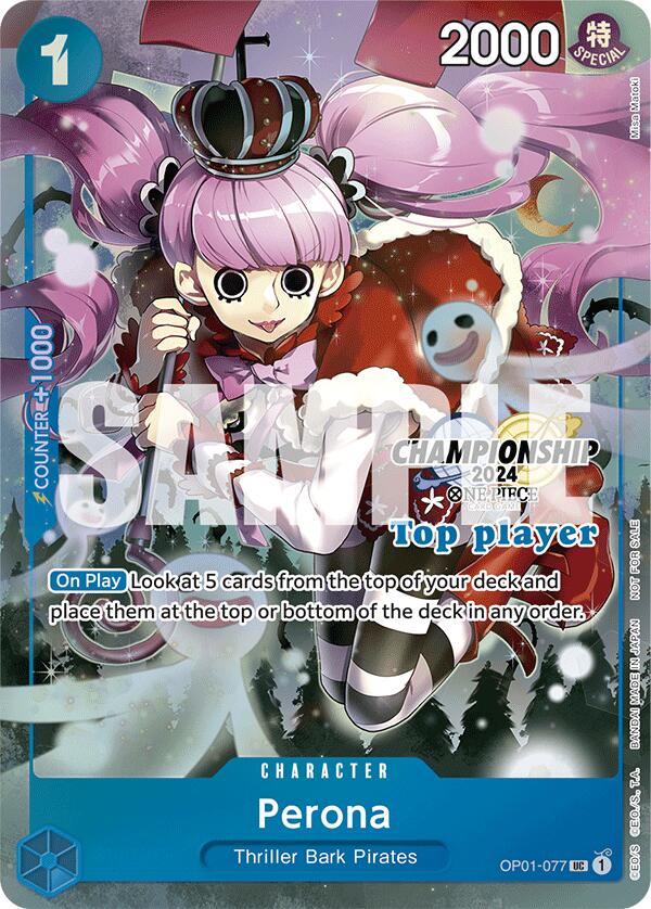 Perona (Championship 2024 Top Player Pack) [One Piece Promotion Cards] | Good Games North