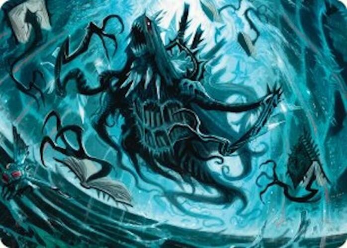 Overlord of the Floodpits Art Card [Duskmourn: House of Horror Art Series] | Good Games North