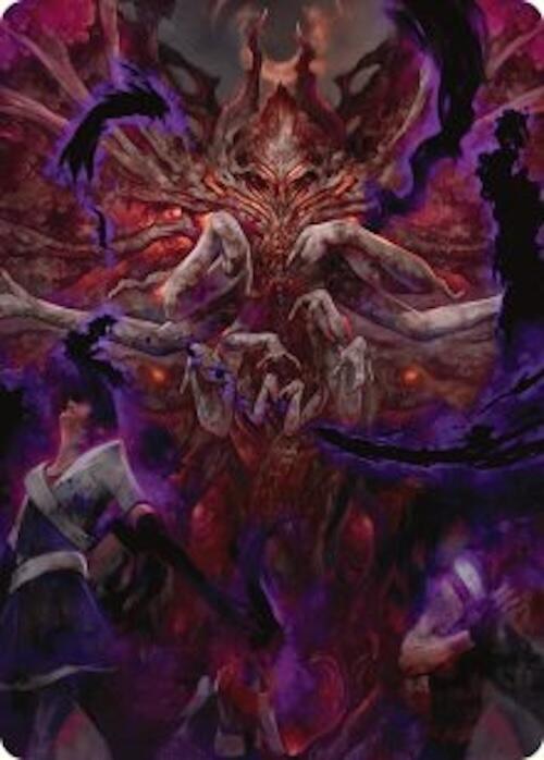 Damnation Art Card [Duskmourn: House of Horror Art Series] | Good Games North