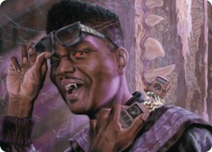 Dashing Bloodsucker Art Card [Duskmourn: House of Horror Art Series] | Good Games North