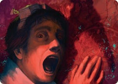 Murder Art Card [Duskmourn: House of Horror Art Series] | Good Games North
