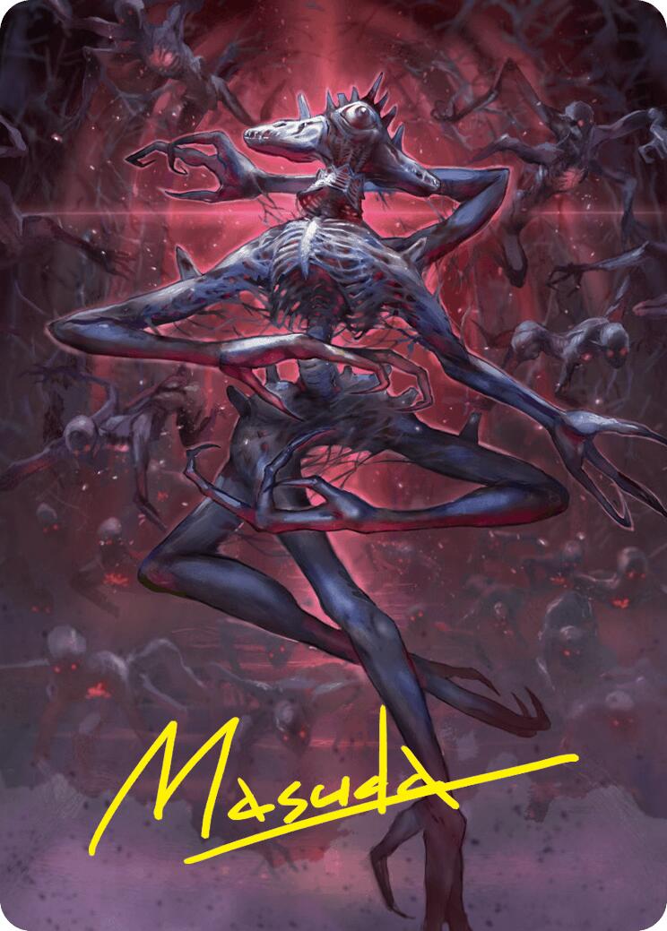 Overlord of the Balemurk Art Card (Gold-Stamped Signature) [Duskmourn: House of Horror Art Series] | Good Games North