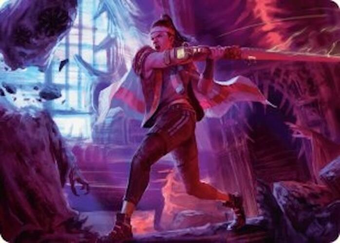 Diversion Specialist Art Card [Duskmourn: House of Horror Art Series] | Good Games North
