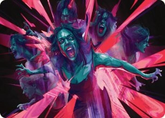 Waltz of Rage Art Card [Duskmourn: House of Horror Art Series] | Good Games North
