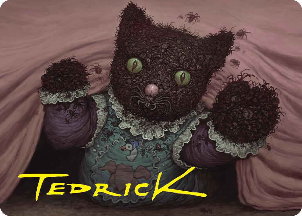 Twitching Doll Art Card (Gold-Stamped Signature) [Duskmourn: House of Horror Art Series] | Good Games North
