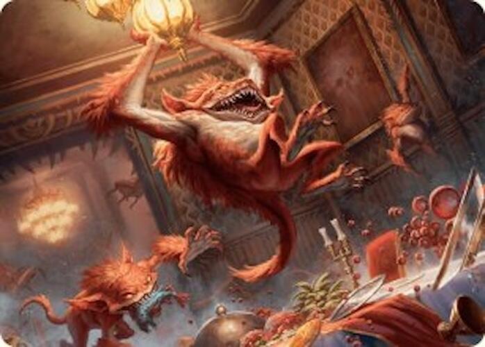 Midnight Mayhem Art Card [Duskmourn: House of Horror Art Series] | Good Games North