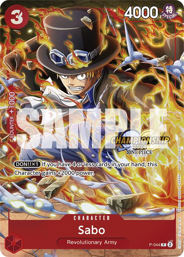 Sabo (CS 2024 Event Pack) [One Piece Promotion Cards] | Good Games North