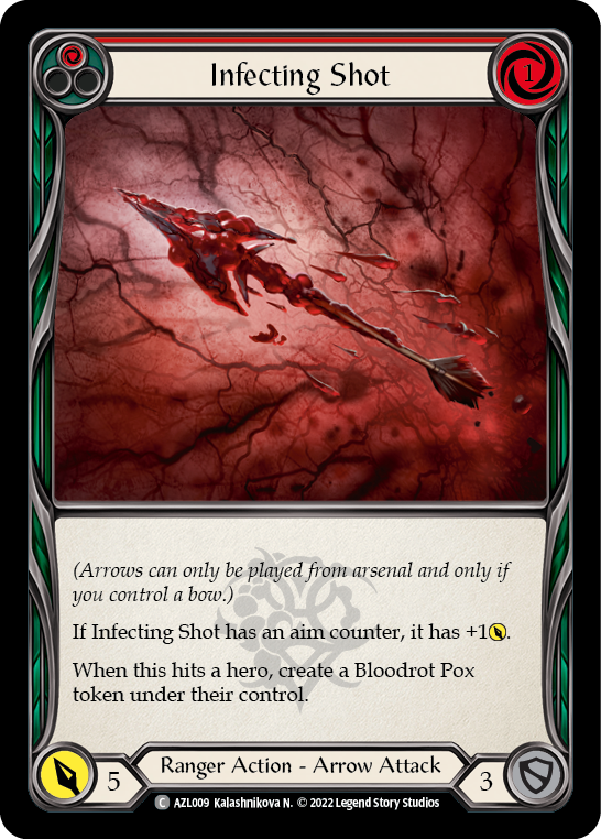 Infecting Shot (Red) [AZL009] (Outsiders Azalea Blitz Deck) | Good Games North