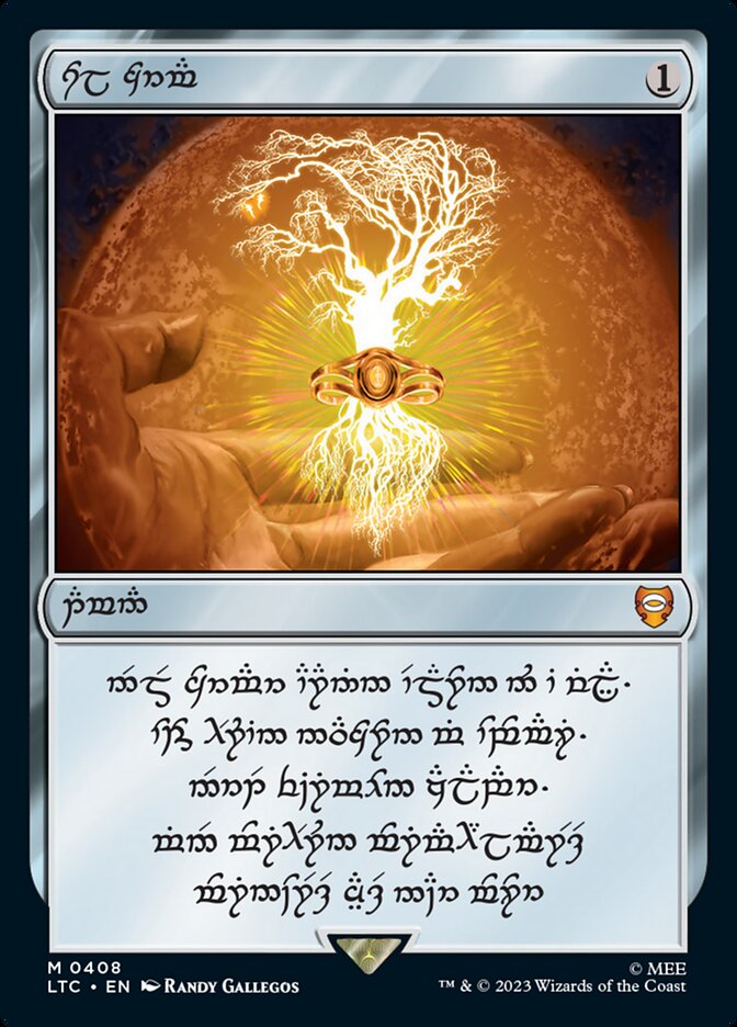 Sol Ring (408) (Elven) [The Lord of the Rings: Tales of Middle-Earth Commander] | Good Games North
