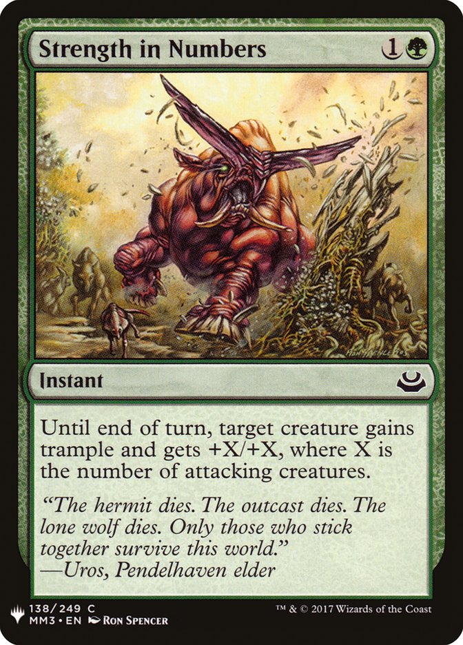 Strength in Numbers [Mystery Booster] | Good Games North