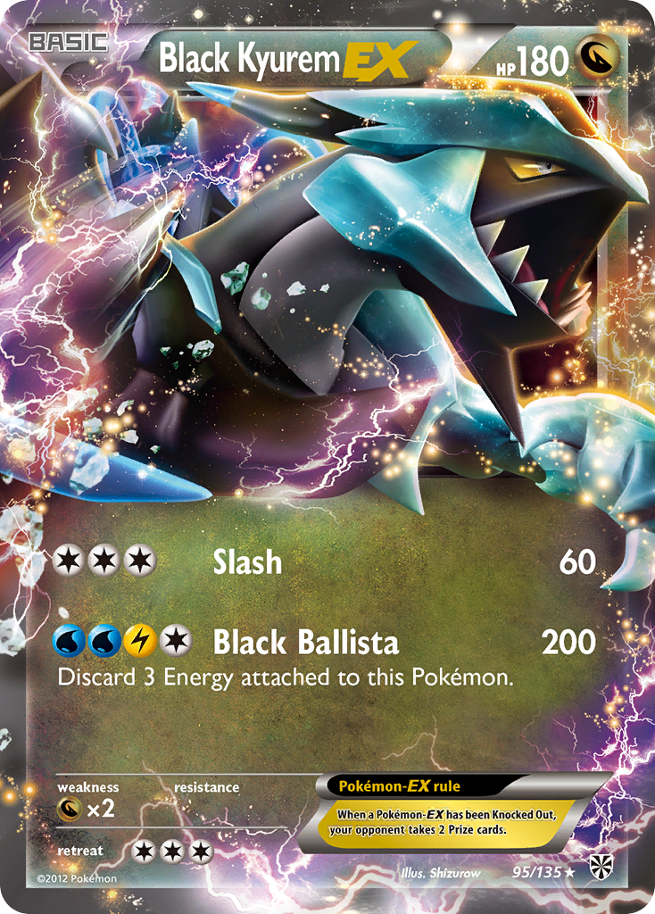 Black Kyurem EX (95/135) [Black & White: Plasma Storm] | Good Games North