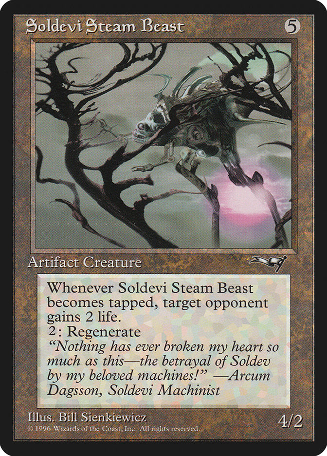 Soldevi Steam Beast (Purple Light Background) [Alliances] | Good Games North