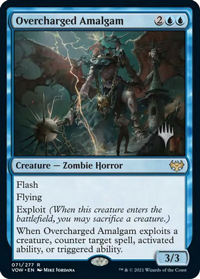 Overcharged Amalgam (Promo Pack) [Innistrad: Crimson Vow Promos] | Good Games North
