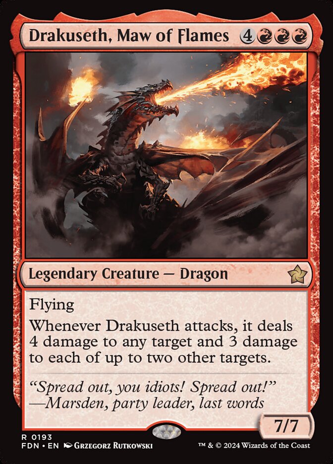 Drakuseth, Maw of Flames (Foundations)  | Good Games North