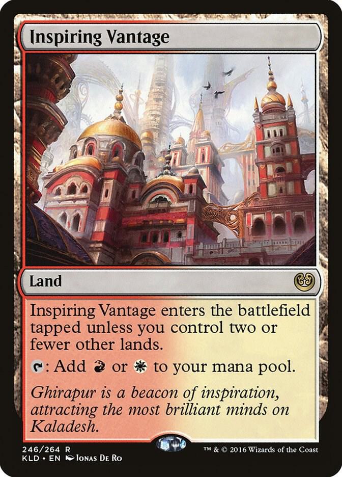 Inspiring Vantage (Kaladesh)  - Foil | Good Games North