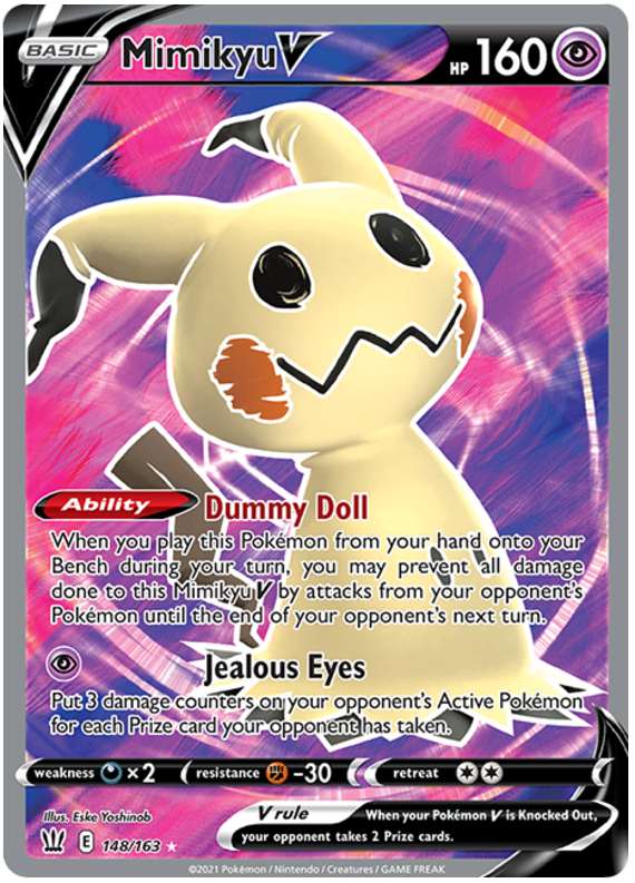Mimikyu V (148/163) [Sword & Shield: Battle Styles] | Good Games North