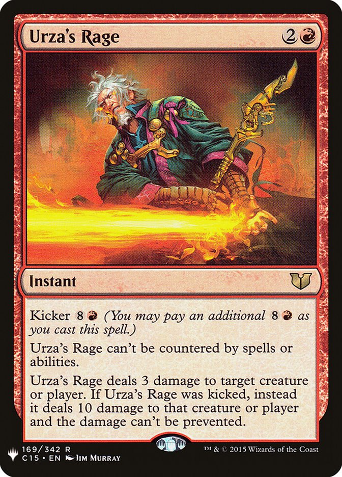 Urza's Rage [The List] | Good Games North