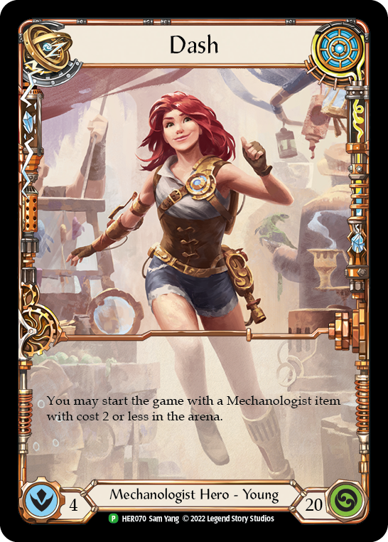 Dash [HER070] (Promo)  Cold Foil | Good Games North