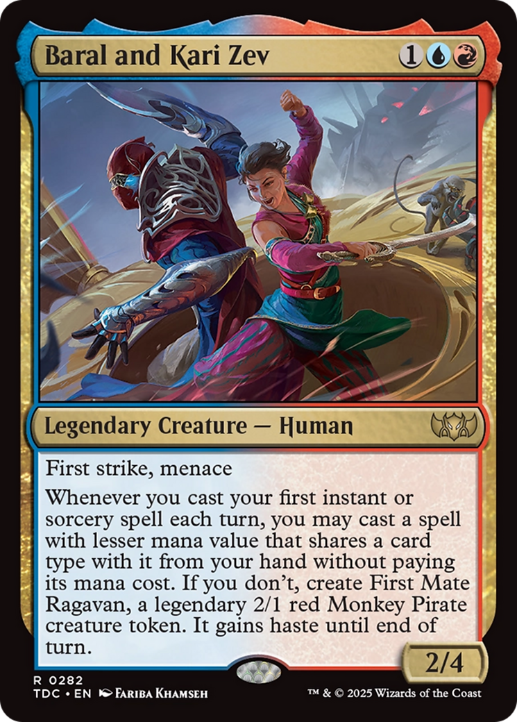 Baral and Kari Zev [Tarkir: Dragonstorm Commander] | Good Games North