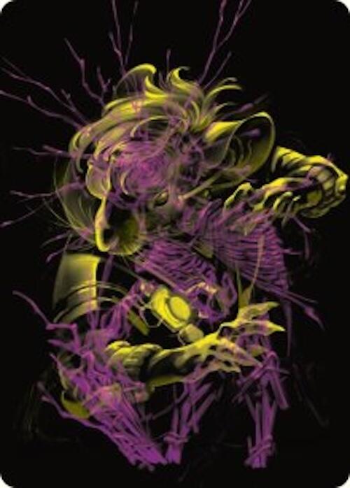 Nashi, Searcher in the Dark Art Card (43/54) [Duskmourn: House of Horror Art Series] | Good Games North