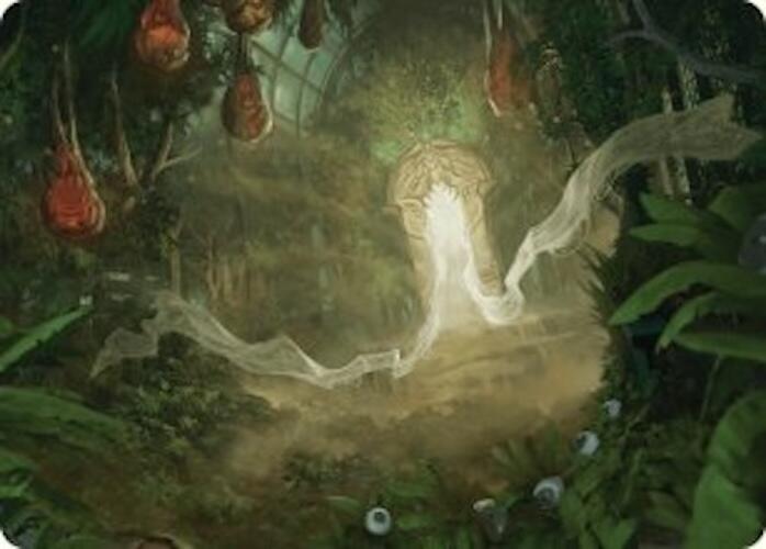 Hushwood Verge Art Card [Duskmourn: House of Horror Art Series] | Good Games North