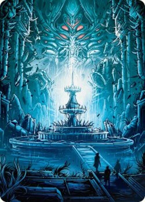 Island Art Card [Duskmourn: House of Horror Art Series] | Good Games North