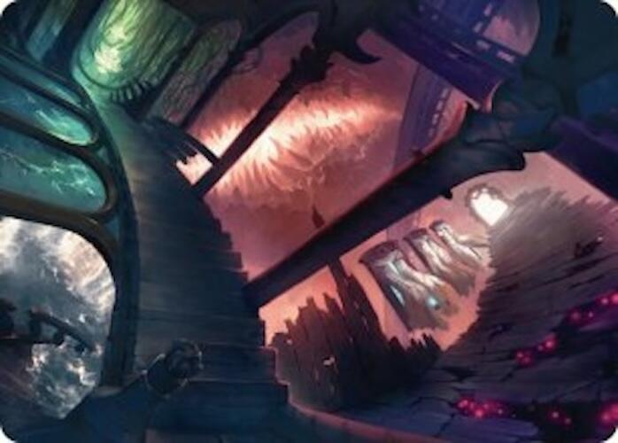 Terramorphic Expanse Art Card [Duskmourn: House of Horror Art Series] | Good Games North