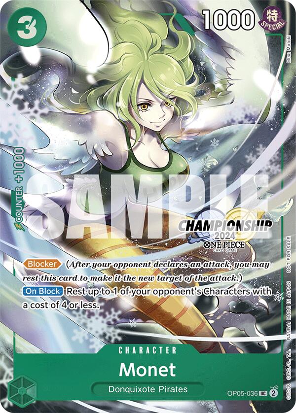 Monet (CS 2024 Event Pack Finalist) [One Piece Promotion Cards] | Good Games North