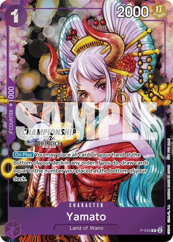 Yamato (CS 2024 Event Pack Finalist) [One Piece Promotion Cards] | Good Games North