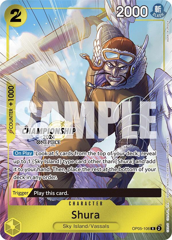 Shura (CS 2024 Celebration Pack) [One Piece Promotion Cards] | Good Games North