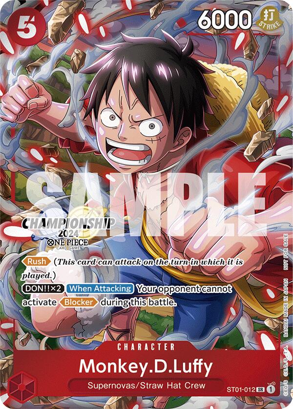 Monkey.D.Luffy (CS 2024 Celebration Pack) [One Piece Promotion Cards] | Good Games North