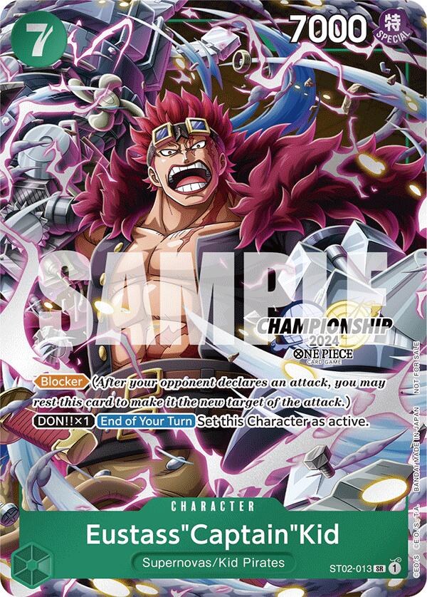 Eustass"Captain"Kid (CS 2024 Celebration Pack) [One Piece Promotion Cards] | Good Games North