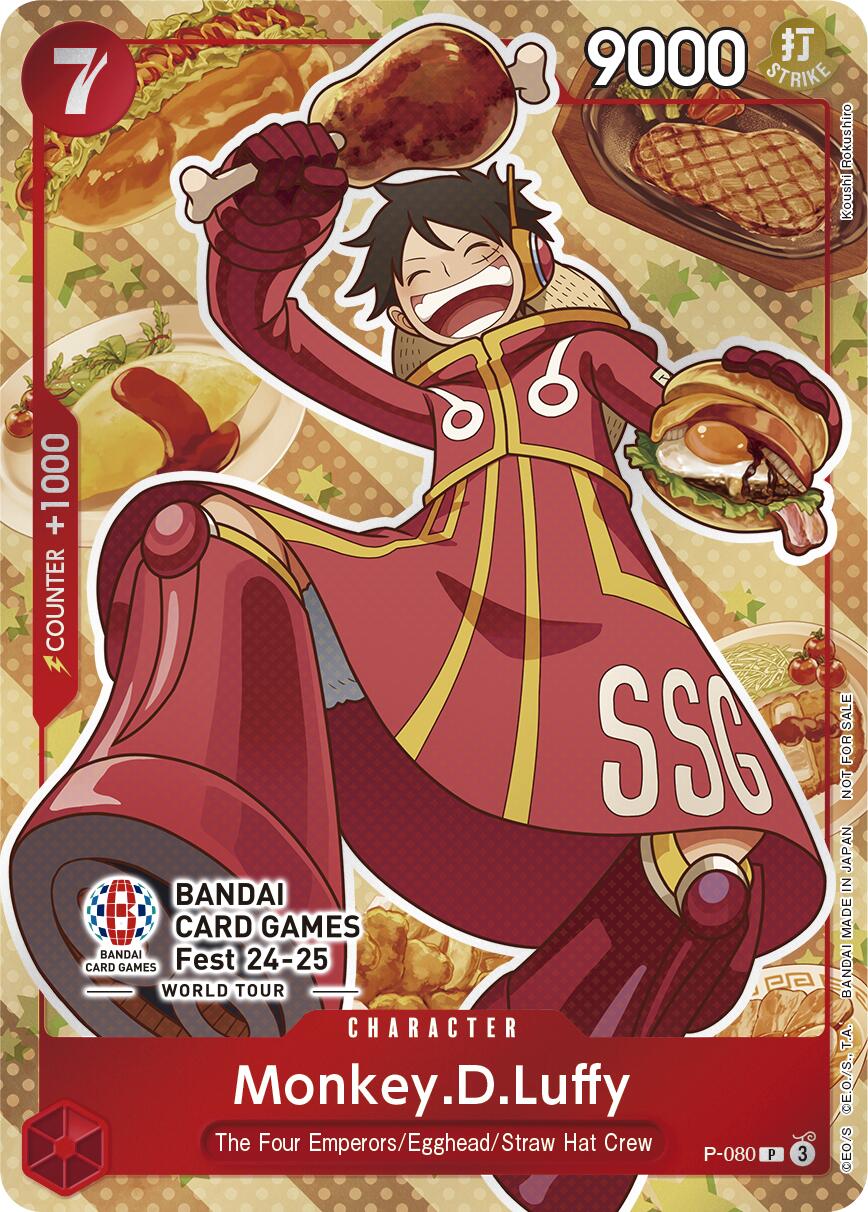 Monkey.D.Luffy (Bandai Card Games Fest 24-25) [One Piece Promotion Cards] | Good Games North