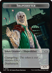 Shapeshifter // Insect (0022) Double-Sided Token [Duskmourn: House of Horror Commander Tokens] | Good Games North
