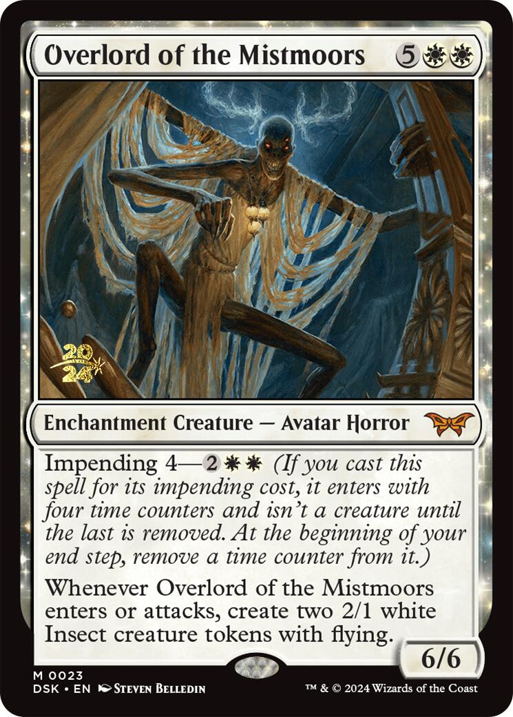 Overlord of the Mistmoors [Duskmourn: House of Horror Prerelease Promos] | Good Games North