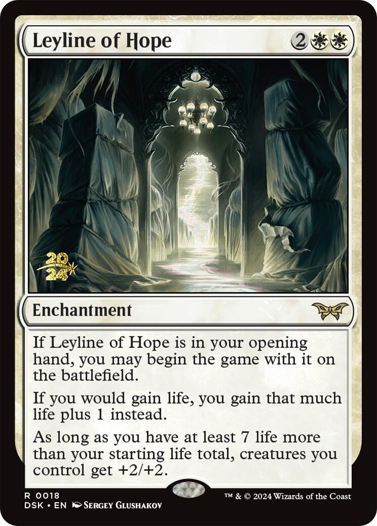 Leyline of Hope [Duskmourn: House of Horror Prerelease Promos] | Good Games North