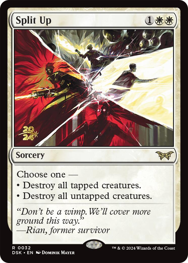 Split Up [Duskmourn: House of Horror Prerelease Promos] | Good Games North