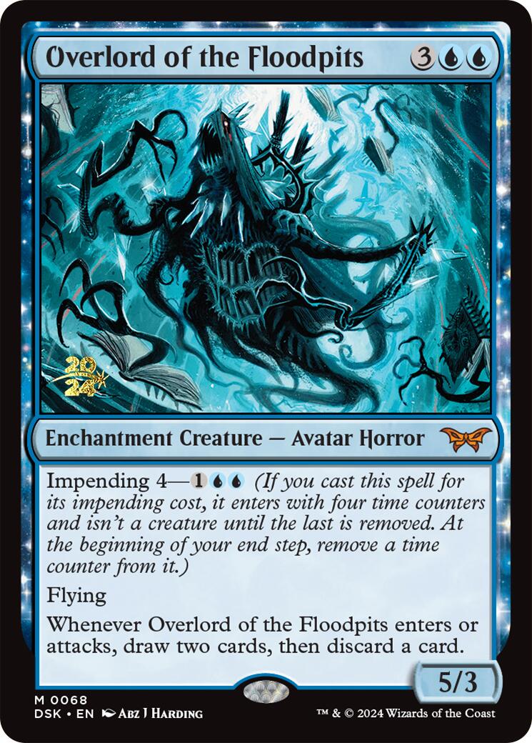 Overlord of the Floodpits [Duskmourn: House of Horror Prerelease Promos] | Good Games North