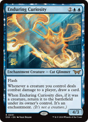 Enduring Curiosity [Duskmourn: House of Horror Prerelease Promos] | Good Games North