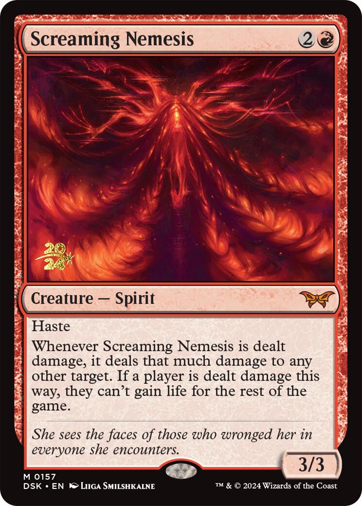 Screaming Nemesis [Duskmourn: House of Horror Prerelease Promos] | Good Games North