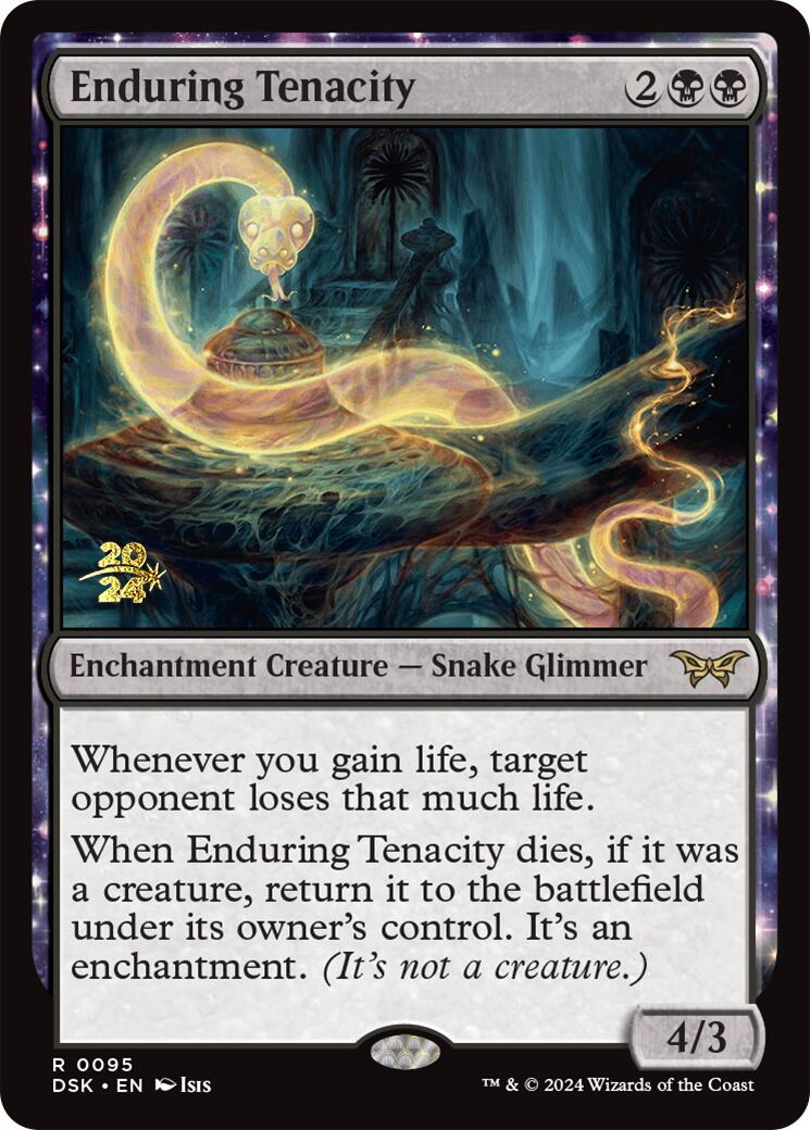 Enduring Tenacity [Duskmourn: House of Horror Prerelease Promos] | Good Games North