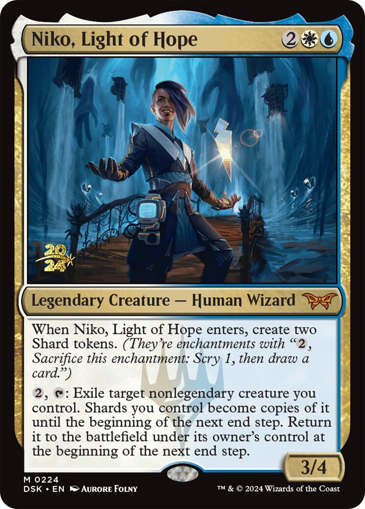 Niko, Light of Hope [Duskmourn: House of Horror Prerelease Promos] | Good Games North