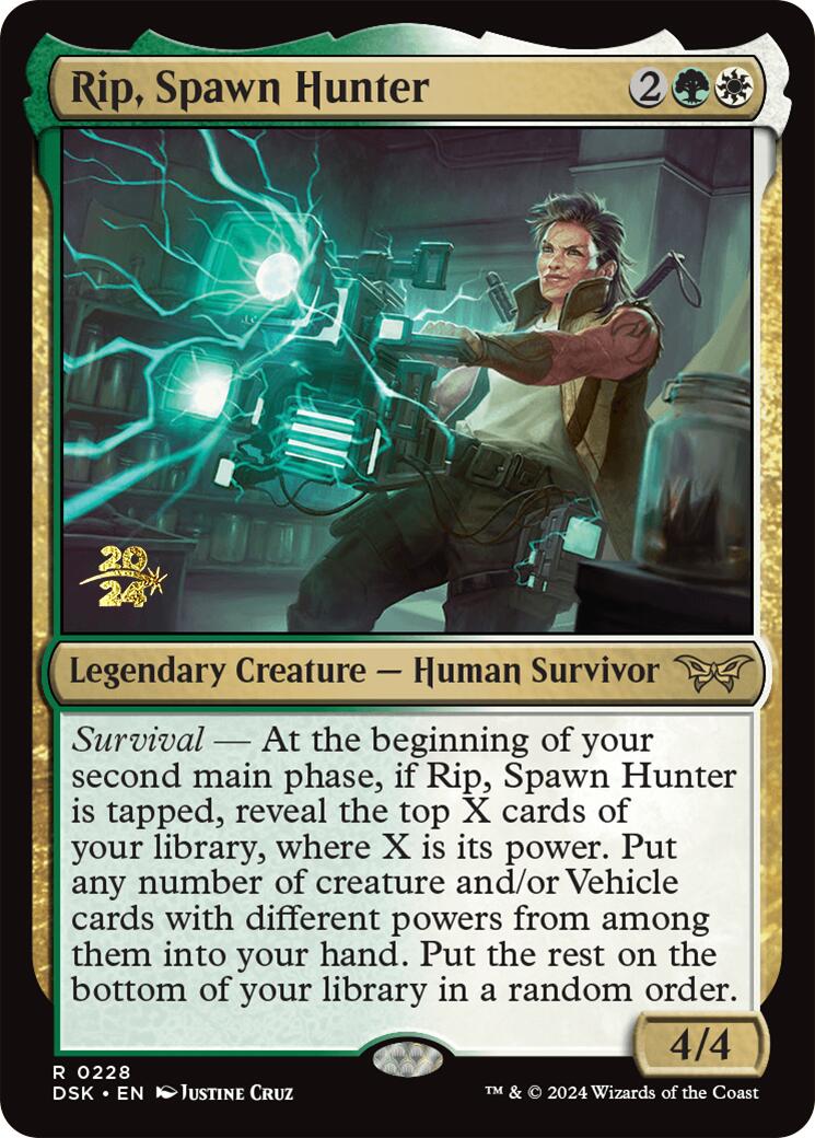 Rip, Spawn Hunter [Duskmourn: House of Horror Prerelease Promos] | Good Games North