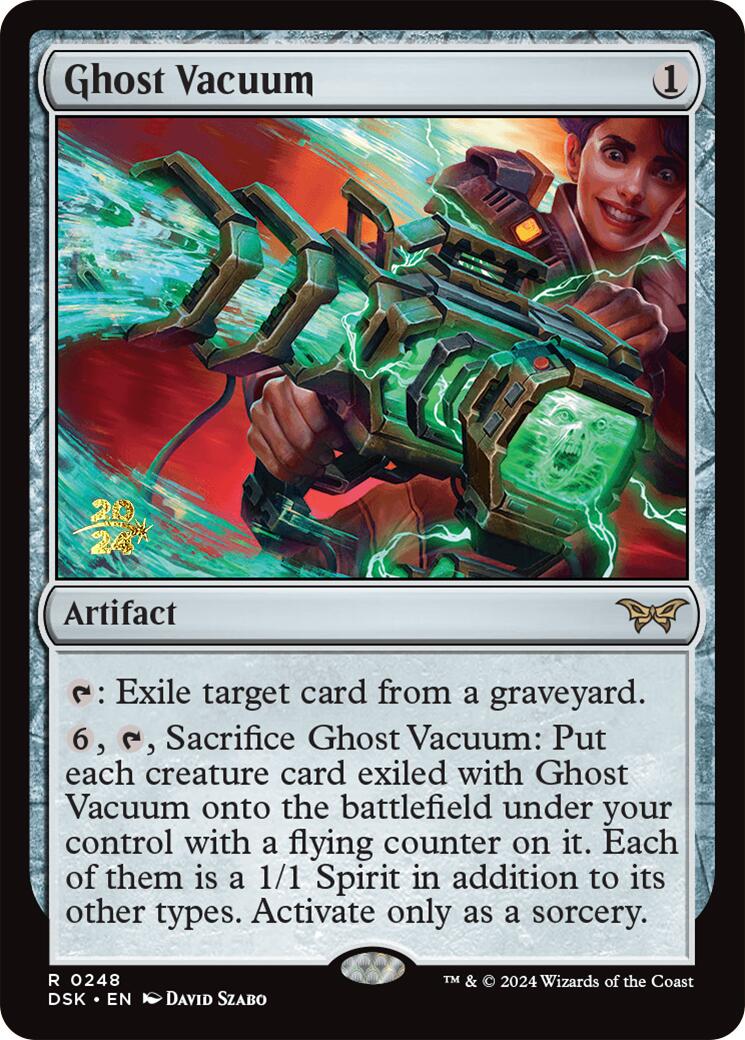 Ghost Vacuum [Duskmourn: House of Horror Prerelease Promos] | Good Games North
