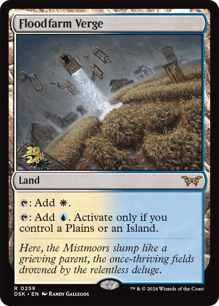 Floodfarm Verge [Duskmourn: House of Horror Prerelease Promos] | Good Games North