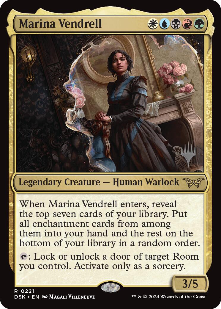 Marina Vendrell (Promo Pack) [Duskmourn: House of Horror Promos] | Good Games North
