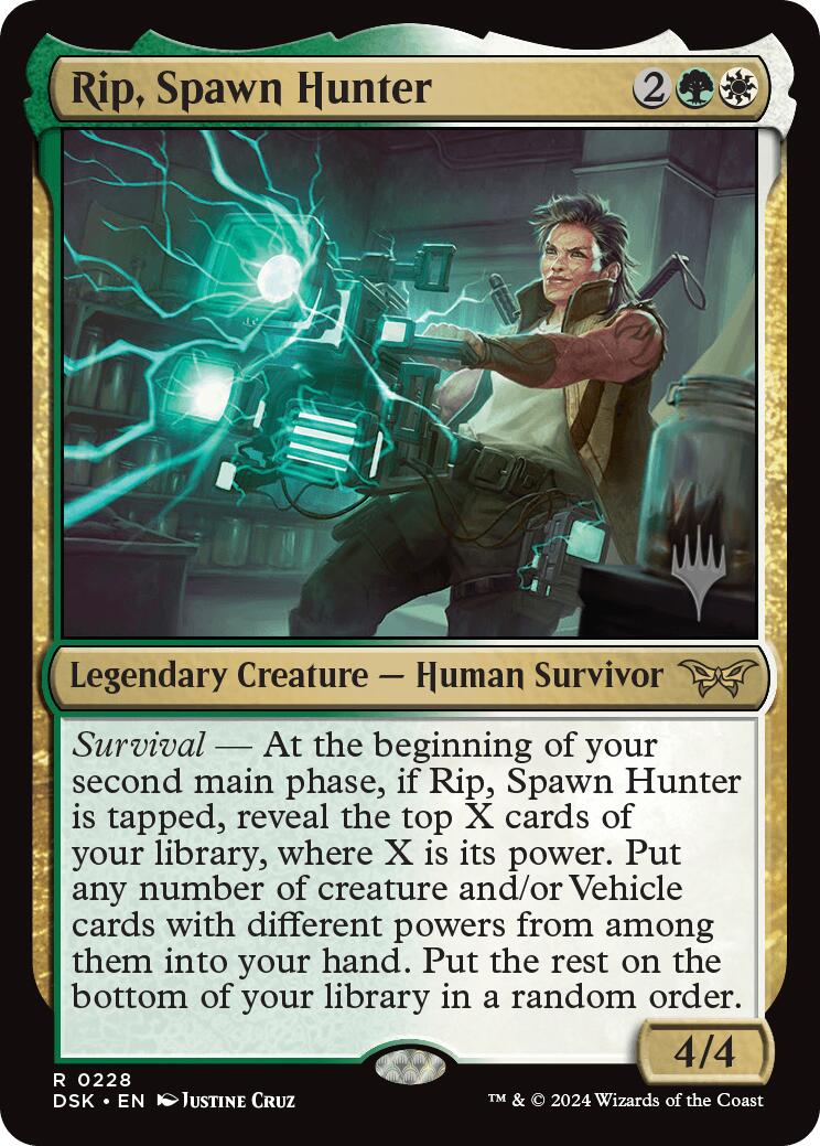 Rip, Spawn Hunter (Promo Pack) [Duskmourn: House of Horror Promos] | Good Games North